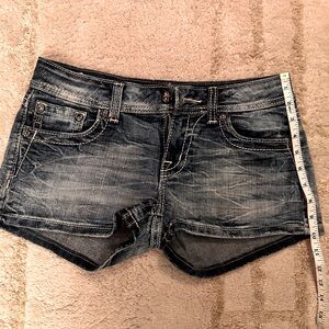 Miss Me Embellished Jean Shorts - size 28